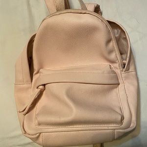Pink mini backpack